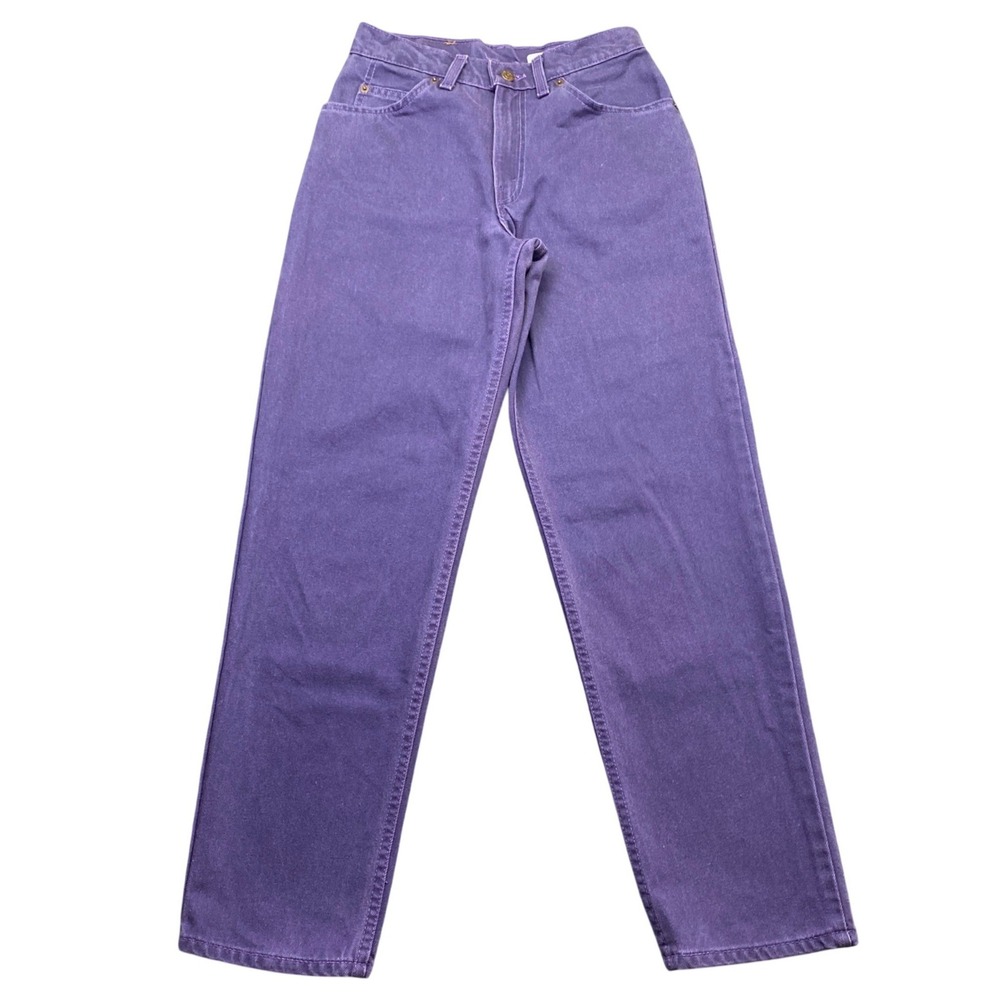 Vintage Levis 560 Student Jeans Sz 28 Purple Orange Tab USA 1993 Retro Preppy